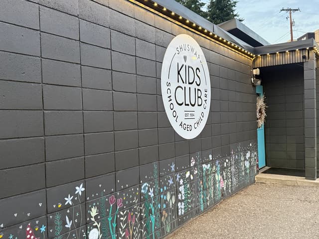Shuswap Kids Club activity 3